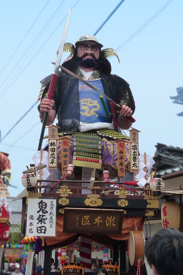 四番山車 滝本区 柴田勝家（しばたかついえ）