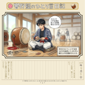 ヤスリでバチの